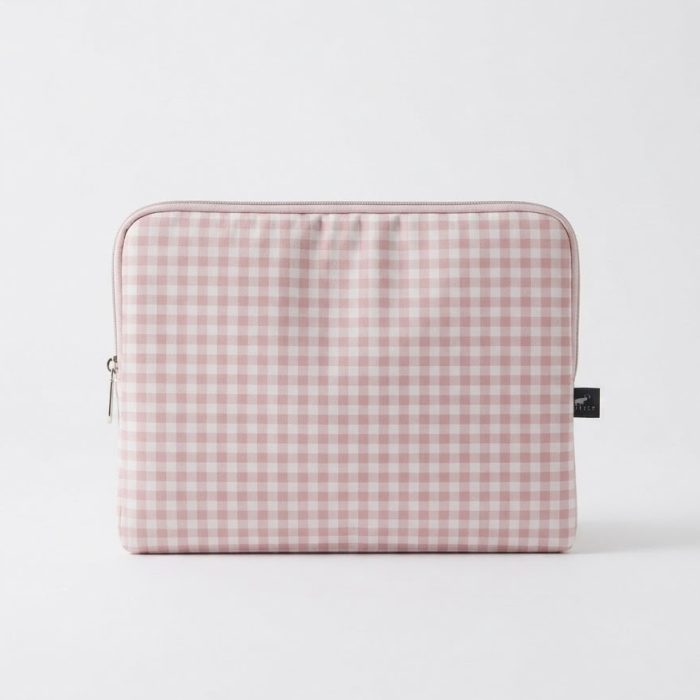 Ipad Case Xadrez Rosa