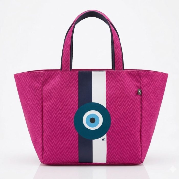 Bolsa Olho Grego Rosa