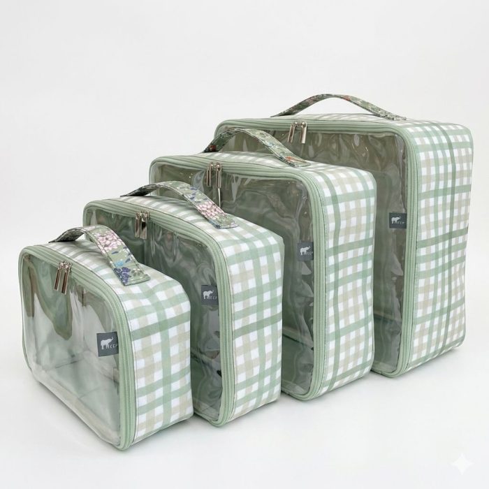 Kit Organizador Xadrez Verde