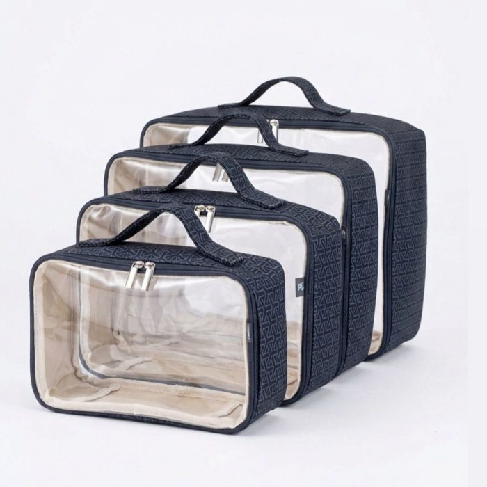 Kit Organizador Geométrico Preto