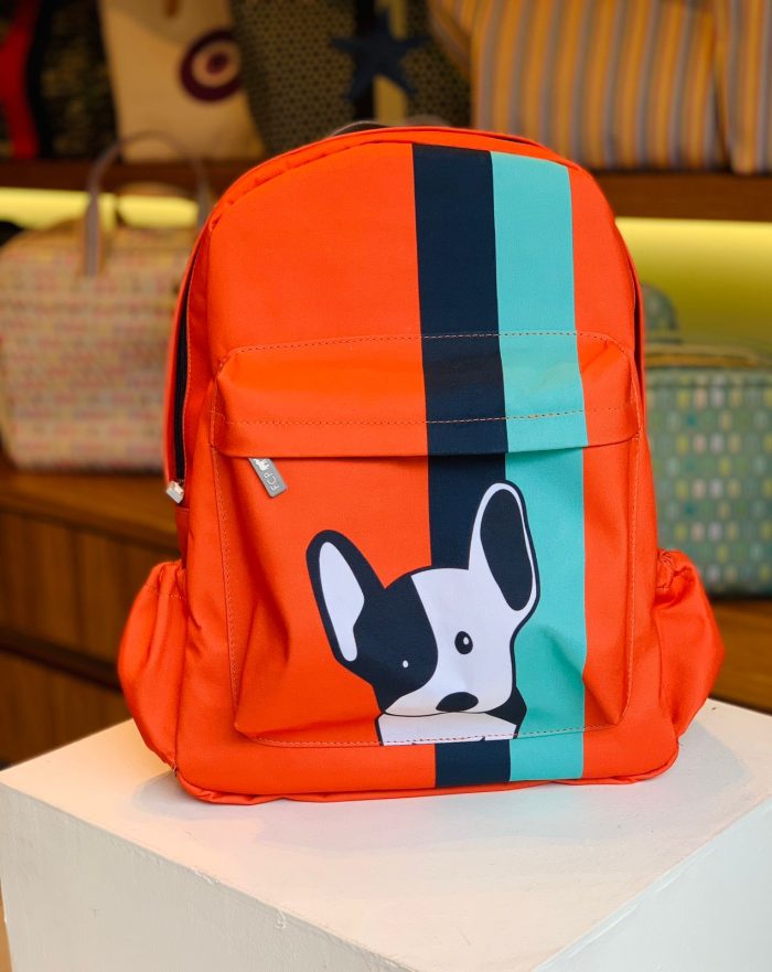 Mochila Bulldog Laranja