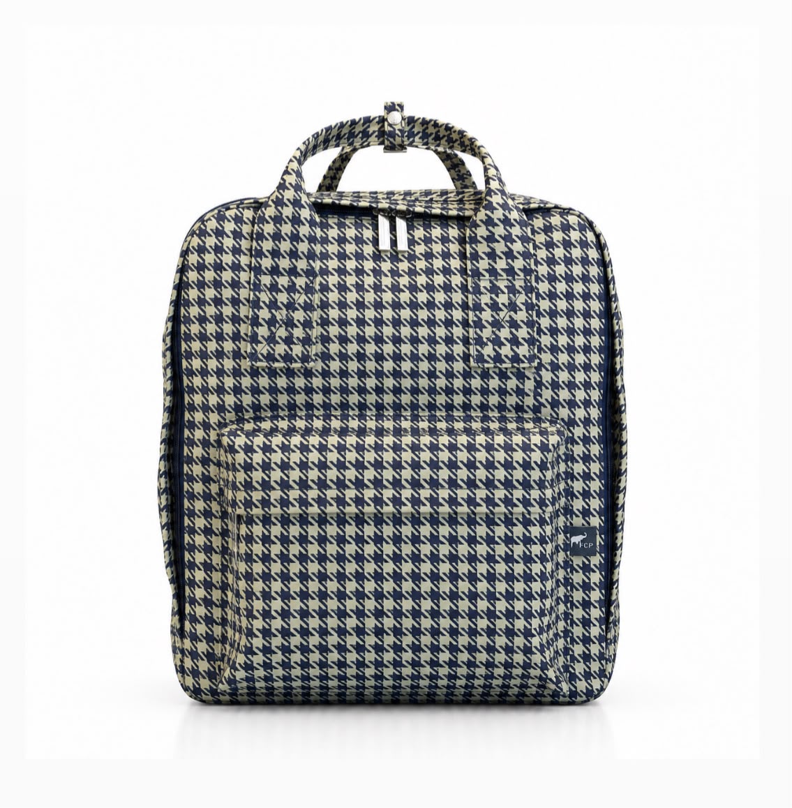 Mochila Pied de Poule Verde