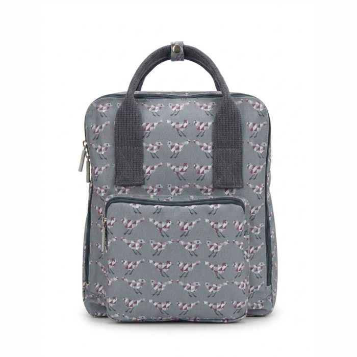 Mochila Passarinhos Rosa