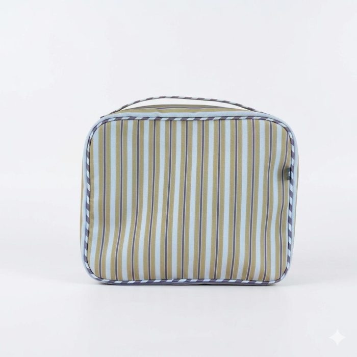 Necessaire Funcional G Listrada Amarela