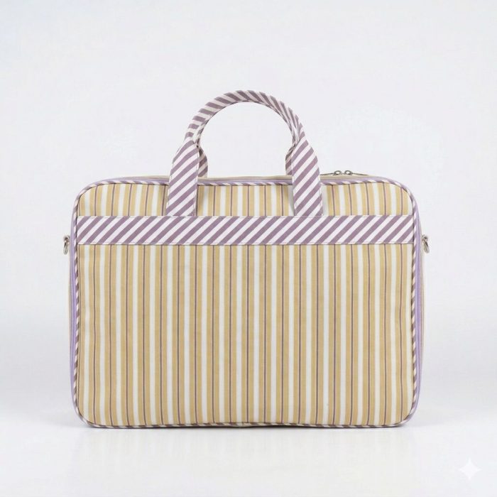 Mala Weekend Listrada Amarela