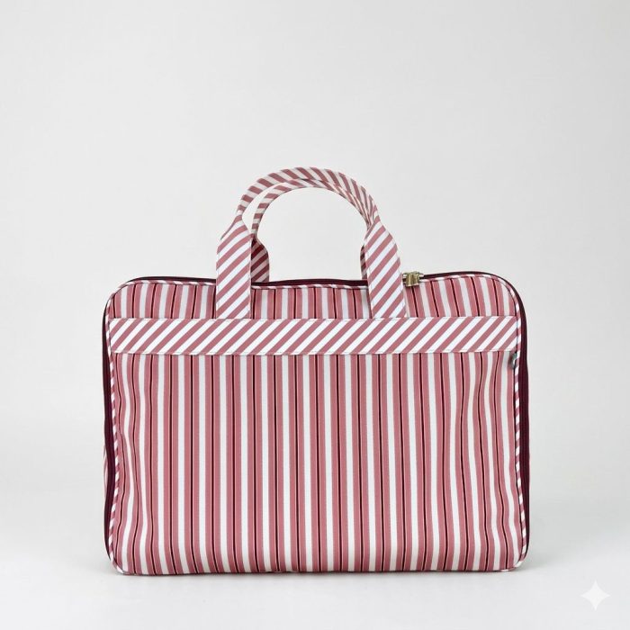 Mala Weekend Listrada Vermelha