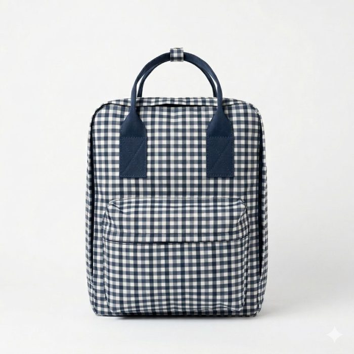 Mochila Xadrez Marinho