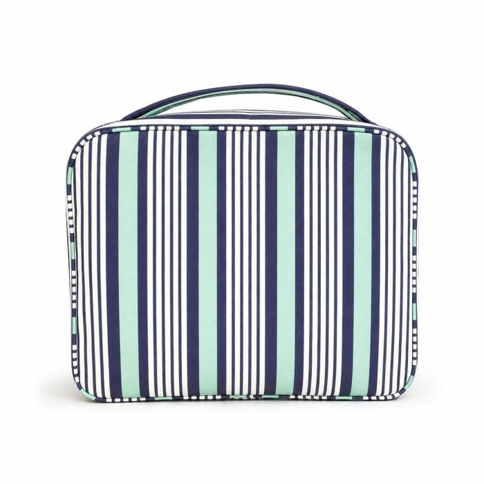 Necessaire Funcional G Faixas Verde e Azul