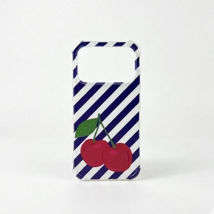 Iphone Case 17 PRO Listrado Cerejas