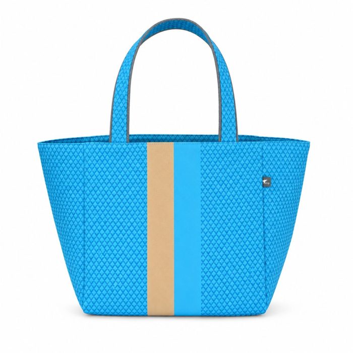 Bolsa Geométrica Azul Piscina
