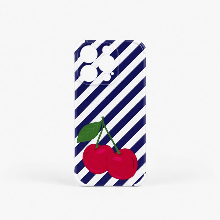 Iphone Case 16 PRO Listrado Cerejas