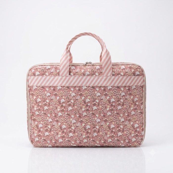 Mala Weekend Floral Rosa-Pastel