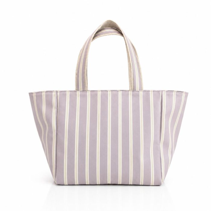 Bolsa Listrada Lilás