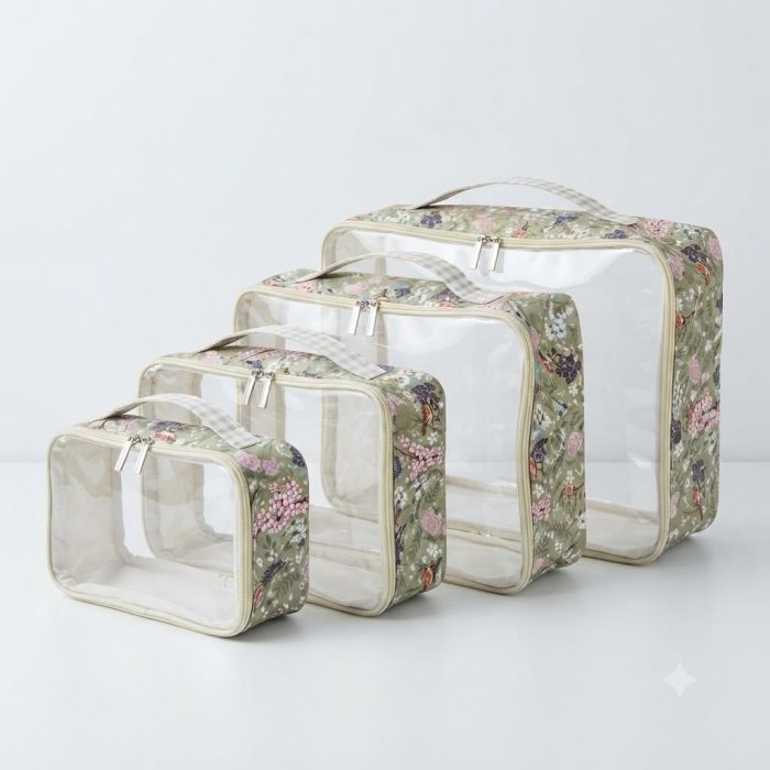 Kit Organizador Floral Verde