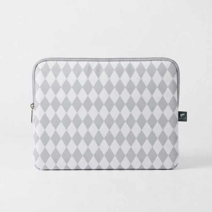 Ipad Case Losangos Cinza