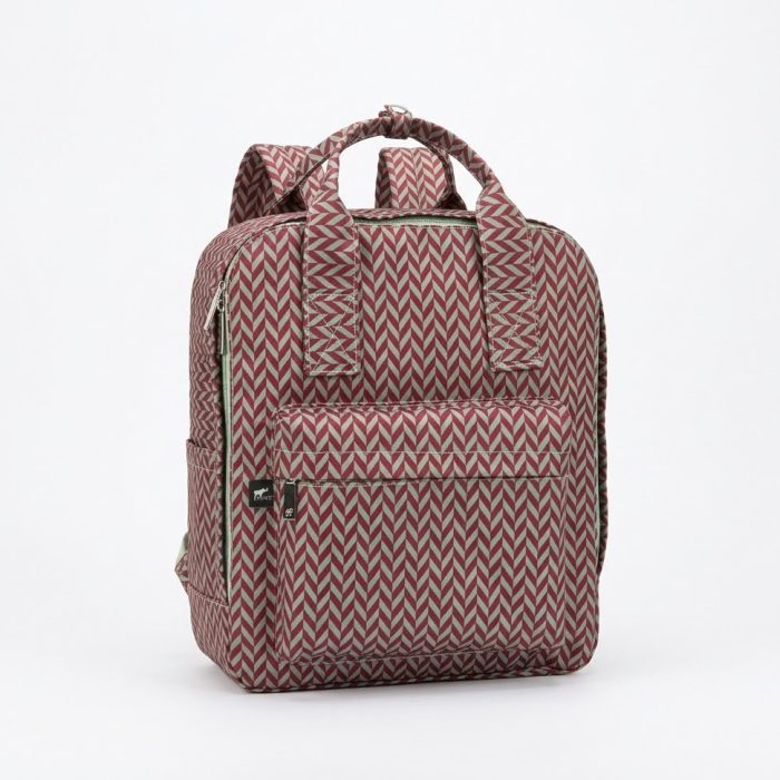 Mochila Geométrica Vinho